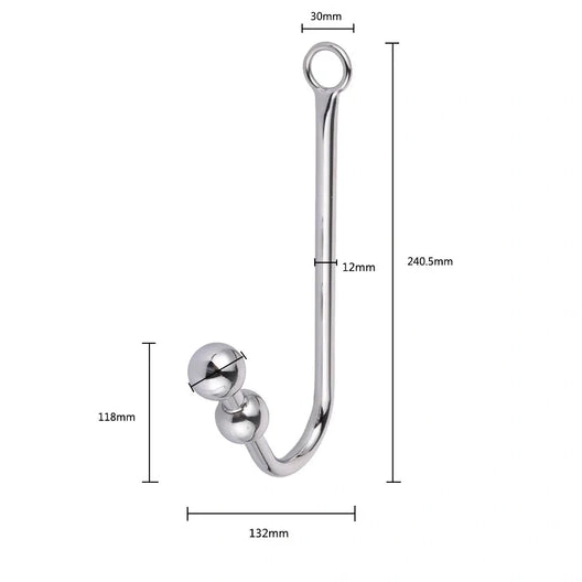 Cuffs with and Beaded Elegant 5334 Collar Anal Hook 0910